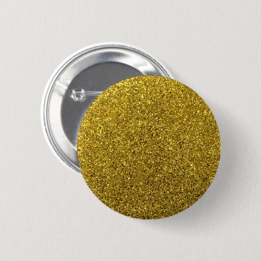 Gold-Glitzer-Muster Button (Vorne & Hinten)
