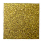 Gold-Glitzer-Muster Fliese (Vorderseite)