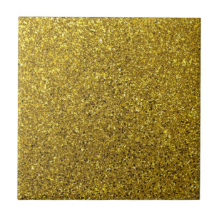 Gold-Glitzer-Muster Fliese
