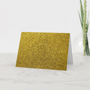 Gold-Glitzer-Muster Karte