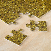 Gold-Glitzer-Muster Puzzle (Seite)