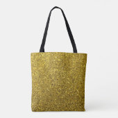 Gold-Glitzer-Muster Tasche (Rückseite)