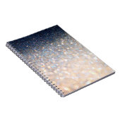 Gold Glitzer Notizblock (Rechte Seite)