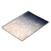 Gold Glitzer Notizblock (Linke Seite)