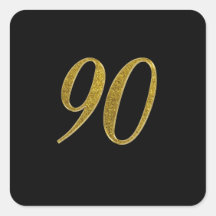 Gold Glitzer Nummer 90