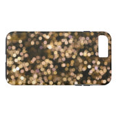 Gold Glitzer Omber Schlicht Personalisiert Case-Mate iPhone Hülle (Rückseite (Horizontal))