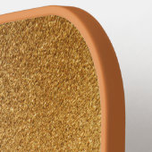 Gold Glitzer Pickleball Schläger (Linke Seite)