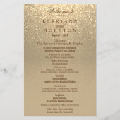 Gold Glitzer - Programm (Vorderseite)