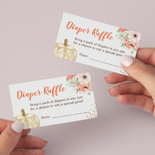 Gold Glitzer Pumpkin Baby Duschdusche Windelwanne