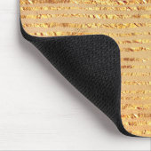 Gold Glitzer Ribbon Mousepad (Ecke)