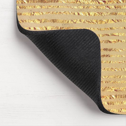 Gold Glitzer Ribbon Mousepad (Ecke)