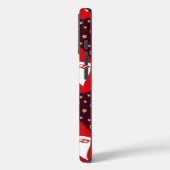 Gold Glitzer Santa Starry Night Case-Mate iPhone Hülle (Rückseite / Links)