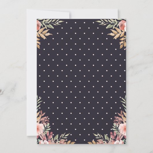 Gold Glitzer Script Abschluss Celebration Party Einladung (Rückseite)