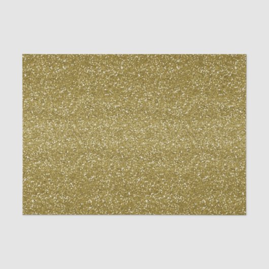 GOLD GLITZER SEHEN MARDI GRAS SEIDENPAPIER (Vorderseite)