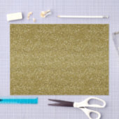 GOLD GLITZER SEHEN MARDI GRAS SEIDENPAPIER (Handwerk)