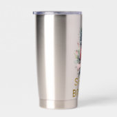 Gold Glitzer Shine Ananas Thermobecher (Rechts)