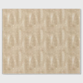 Gold Glitzer Snake Skin Wrapping Paper Geschenkpapier (Flach)