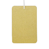 Gold Glitzer, Sparkle, Glitzer Hintergrund Autolufterfrischer (Vorderseite)