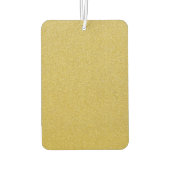 Gold Glitzer, Sparkle, Glitzer Hintergrund Autolufterfrischer (Rückseite)