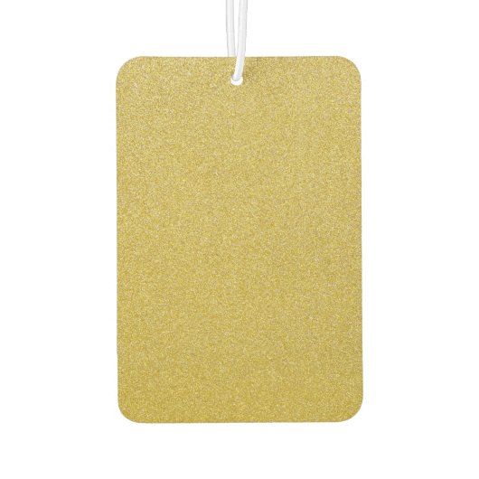 Gold Glitzer, Sparkle, Glitzer Hintergrund Autolufterfrischer (Rückseite)