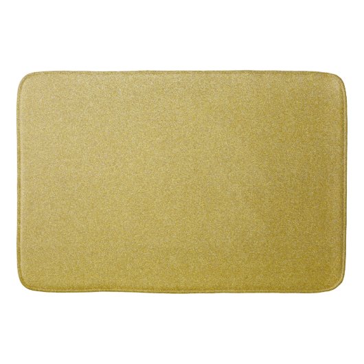 Gold Glitzer, Sparkle, Glitzer Hintergrund Badematte (Vorderseite)
