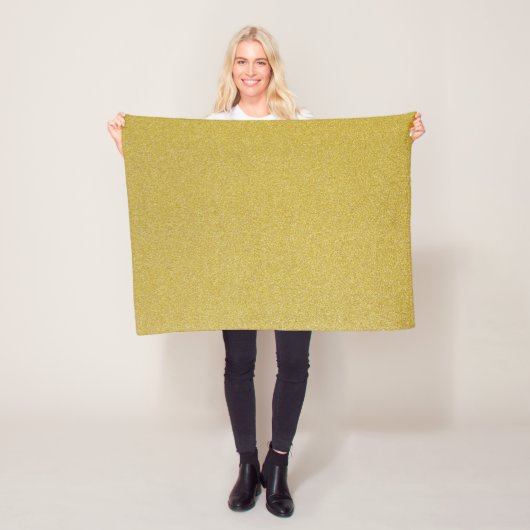 Gold Glitzer, Sparkle, Glitzer Hintergrund Fleecedecke (Beispiel)