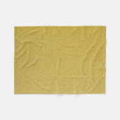 Gold Glitzer, Sparkle, Glitzer Hintergrund Fleecedecke (Vorderseite (Horizontal))
