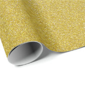 Gold Glitzer, Sparkle, Glitzer Hintergrund Geschenkpapier (Rolleneckpunkt)