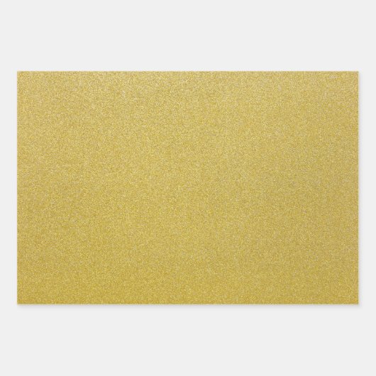 Gold Glitzer, Sparkle, Glitzer Hintergrund Geschenkpapier Set (Vorderseite 2)