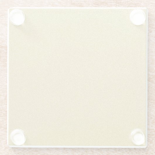 Gold Glitzer, Sparkle, Glitzer Hintergrund Glasuntersetzer (Rückseite)