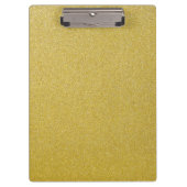 Gold Glitzer, Sparkle, Glitzer Hintergrund Klemmbrett (Vorderseite)