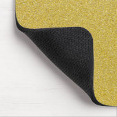 Gold Glitzer, Sparkle, Glitzer Hintergrund Mousepad (Ecke)