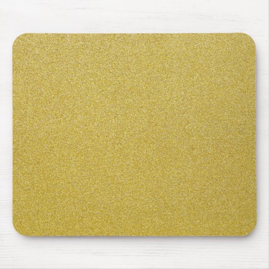 Gold Glitzer, Sparkle, Glitzer Hintergrund Mousepad (Vorne)