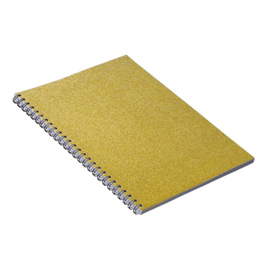 Gold Glitzer, Sparkle, Glitzer Hintergrund Notizblock (Rechte Seite)