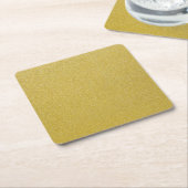 Gold Glitzer, Sparkle, Glitzer Hintergrund Rechteckiger Pappuntersetzer (angewinkelt)