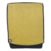 Gold Glitzer, Sparkle, Glitzer Hintergrund Rucksack (Vorderseite)