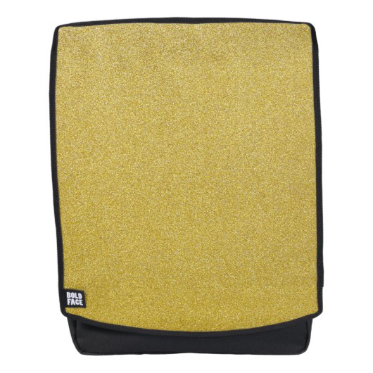 Gold Glitzer, Sparkle, Glitzer Hintergrund Rucksack (Vorderseite)