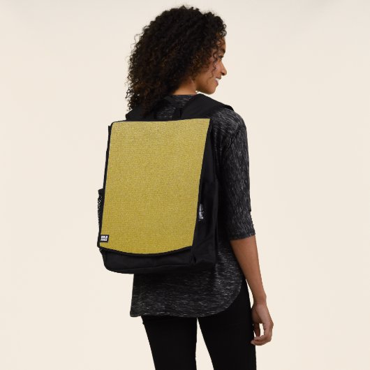 Gold Glitzer, Sparkle, Glitzer Hintergrund Rucksack (Ausgewaschen)