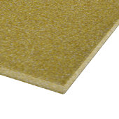 Gold Glitzer, Sparkle, Glitzer Hintergrund Schneidebrett (Ecke)