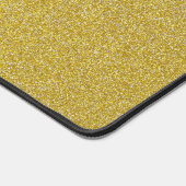 Gold Glitzer, Sparkle, Glitzer Hintergrund Schreibtischunterlage (Ecke)
