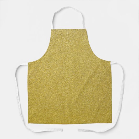 Gold Glitzer, Sparkle, Glitzer Hintergrund Schürze (Vorderseite)
