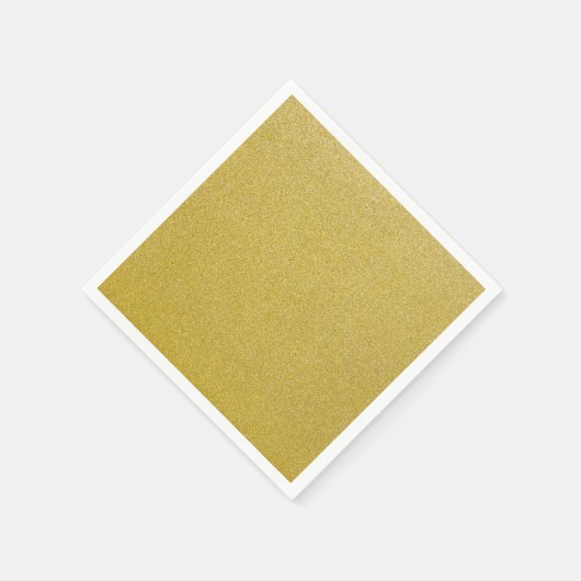 Gold Glitzer, Sparkle, Glitzer Hintergrund Serviette (Ecke)