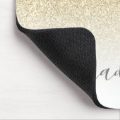 Gold Glitzer Sparkle Mousepad (Ecke)