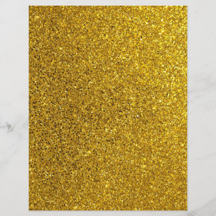 Gold Glitzer Textur Scrapbook Paper