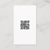 Gold Glitzer Tiara Pink Dots Chic Party Princess Visitenkarte (Rückseite)