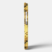 Gold Glitzer und Glitzern Muster Case-Mate iPhone Hülle (Rückseite / Links)