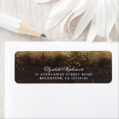 Gold Glitzer und Holz rustikal (Insitu)