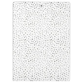 Gold Glitzer und Punkte | Zwischenablage in der Ma Klemmbrett (Rückseite)