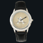 Gold Glitzer und Sparkle Monogram Luxus Armbanduhr<br><div class="desc">Gold Imitate Glitzer und sparkle Elegant Monogram Watch. Diese Uhr kann so angepasst werden,  dass sie Ihren Anfangs- und Vornamen enthält. Die Glitzer Watch macht ein großartiges Brautparty,  Geburtstagsparty oder Junggeselinnen-Abschied Geschenk für die besondere Person,  die Lieben rosa.</div>