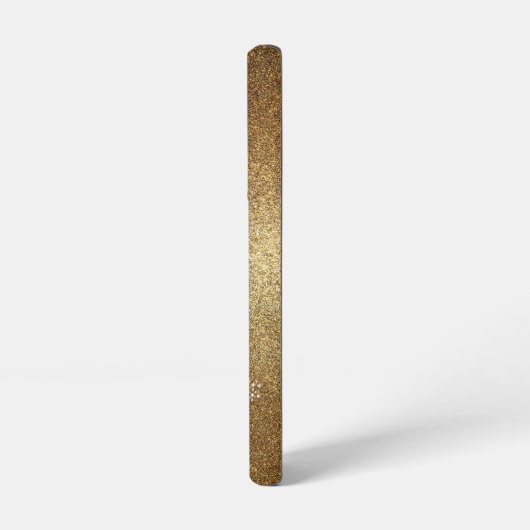 Gold Glitzer Unicorn Samsung Galaxy Fall Samsung Galaxy Hülle (Linke Seite)